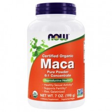 **效期2024/08** NOW Foods maca 養生有機 6倍力馬卡菁華 粉-- * 7 oz (198g )