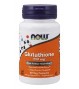 NOW Foods 穀胱甘肽 --250mg * 60顆(素食膠囊) ~ 麩胱甘肽 Glutathione 穀胱甘太