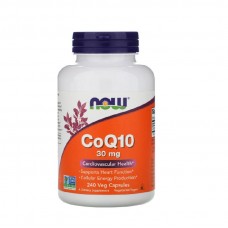  NOW Foods Q10 輔酵素-- 30 mg *240顆 - COQ10