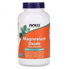 **暫缺** NOW Foods 純氧化鎂粉 *8 盎司（227 克）- Magnesium Oxide