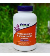  NOW Foods 葡萄糖胺+ 軟骨素 骨骼保養複方 +MSM --*180顆 - Glucosamine & Chondroitin with MSM