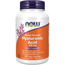  NOW Foods 玻尿酸 透明質酸--(100mg *120顆素食膠囊) - Hyaluronic Acid