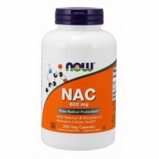  NOW Foods NAC-- 600 mg* 250顆素食膠囊 - 乙醯半胱氨酸