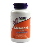 NOW Foods 高效力褪黑激素-- 5mg*180顆素食膠囊 - Melatonin, High Potency  退黑激素