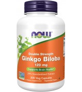  NOW Foods 銀杏葉萃取複方-- (120 mg*200顆素食膠囊) - Ginkgo Biloba