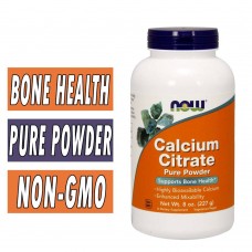 NOW Foods 檸檬酸鈣粉100%純-- 227g - Calcium Citrate