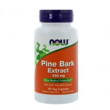  NOW Foods 松樹皮萃取菁華 添加綠茶-- 240mg*90顆素食膠囊~Pine Bark Extract
