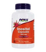 NOW Foods 肌醇-- 500mg *100 顆~ Inositol Capsules