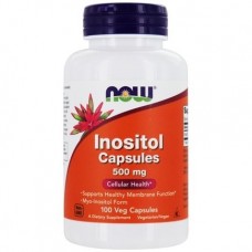 NOW Foods 肌醇-- 500mg *100 顆~ Inositol Capsules