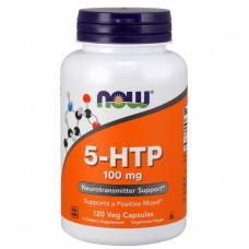  NOW Foods 5-HTP 5-羥基色胺酸-- (100mg*120顆素食膠囊) - 5HTP