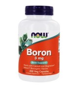  NOW Foods 硼 --3 mg* 250 顆 -- Boron