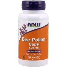 NOW Foods 天然花粉-- 500 mg *100顆~Bee Pollen