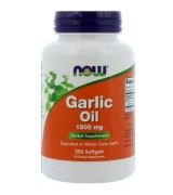 NOW Foods 多倍濃縮大蒜精華--1500 mg *250粒 -- Garlic Oil