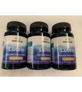 大特價** 效期至2026/11月****原廠最新包裝**swanson   高單位葉黃素    40mg*60顆*3瓶 -  Lutein