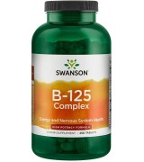 swanson 維他命B群B-125 Complex    *250錠 - Vitamin B-125 Complex