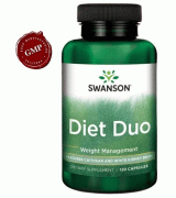 效期至2025/04月swanson Diet Duo 專利甲殼素+白腎豆 *120 顆(60顆*2瓶) - 雙效合一