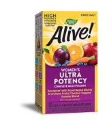 效期至2025/06  Nature's Way 女性多元維生素 *60片 - Alive! 維他命  Women's Ultra Potency 上班族 外食族適用