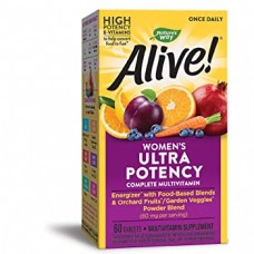 效期至2025/06  Nature's Way 女性多元維生素 *60片 - Alive! 維他命  Women's Ultra Potency 上班族 外食族適用