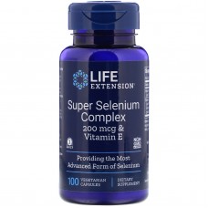 美國 Life Extension 超級硒 +天然維他命E --100 顆素食膠囊-- Super Selenium Complex