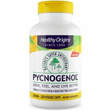 法國濱海松樹皮 碧蘿芷-- 150mg* 120顆素食膠囊 *2瓶  - Healthy Origins Pycnogenol 碧羅芷
