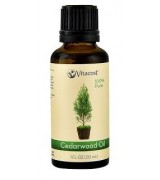  Vitacost 100％純 純雪松 精油 * 1 fl oz (30 mL) - 100% Pure Cedarwood Oils
