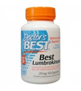 Doctor's Best 蚓激酶 20mg *60顆 - Best Lumbrokinase 心血管營養 地龍酵素