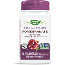 Nature's Way Folate 優選石榴萃取 含:85％多酚 *60顆素食膠囊 - Pomegranate