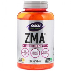  NOW Foods 鋅鎂力 ZMA --180顆 -- 含維他命B6