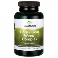  swanson 淫羊藿複方 120顆 - Horny Goat Weed Complex