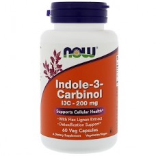NOW Foods   芥蘭素 200mg * 60顆 -  Indole-3-Carbinol 