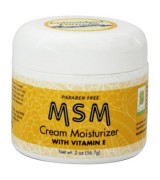 At Last Naturals MSM保濕霜添加維生素E *2 oz 乾性肌膚適用 - MSM Cream Moisturizer with Vitamin E