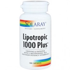 SOLARAY 抗脂肪肝 1000 Plus™ * 100顆 - Lipotropic