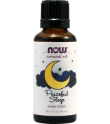 NOW Foods 寧靜睡眠精油 * 1 oz (30ml) ~ Peaceful Sleep 花香柑橘味 舒緩 放鬆