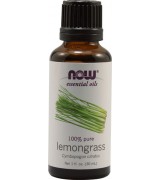 NOW Foods 100％純 檸檬草 精油 * 1 fl oz (30 mL) ~ Lemongrass 淨化，刺激，清潔。