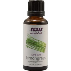 NOW Foods 100％純 檸檬草 精油 * 1 fl oz (30 mL) ~ Lemongrass 淨化，刺激，清潔。