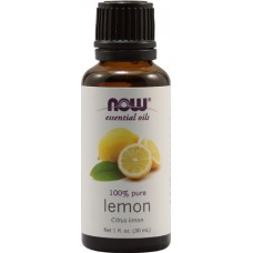 NOW Foods 檸檬精油 100％純 * 1 oz (30ml) ~ Essential Oils, Lemon 清爽，開朗