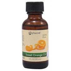 Vitacost 100％純甜橙精油 * 1 fl oz (30 mL) - 100% Pure Sweet Orange Oil