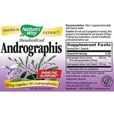 Nature's Way 穿心蓮 *60顆素食膠囊 - Andrographis