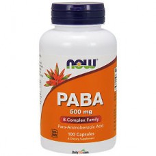 Now Foods PABA 500 mg*100顆