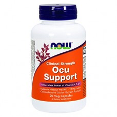 NOW Foods OCU 強效護眼寶 *90顆素食膠囊 - Ocu Support 含: 葉黃素 Q10 葡萄籽等