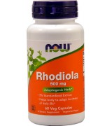NOW Foods 紅景天 500 mg*60 顆-素食膠囊 Rhodiola
