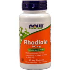 NOW Foods 紅景天 500 mg*60 顆-素食膠囊 Rhodiola