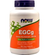 NOW Foods EGCG 綠茶萃取-- 400mg*180顆素食膠囊 無咖啡因 - EGCg, Green Tea Extract