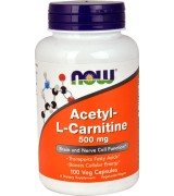  NOW Foods 乙醯 左旋肉鹼 --500mg*100顆素食膠囊- Acetyl-L Carnitine