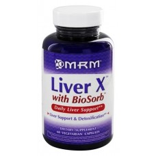  MRM 肝臟保養複方--  60顆素食膠囊 - 全面排毒配方. 解毒過量飲酒適用 - Liver X, with BioSorb