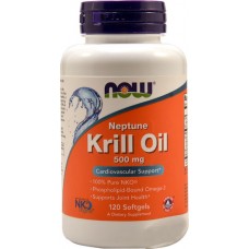 Now Foods 磷蝦油 500 mg*120粒 - Neptune Krill Oil