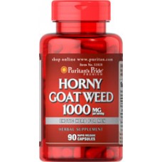 Puritan's Pride 淫羊藿 1000 mg*90顆 - Horny Goat Weed