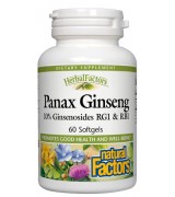 Natural Factors 人蔘濃縮萃取精華 *60粒 - 人蔘皂苷 - C.A. Meyer Panax Ginseng Extract