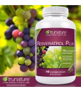 TruNature 白藜蘆醇- 美顏版 *140素食膠囊顆 - Resveratrol Plus