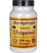 Healthy Origins 100％純天然 還原型 Ubiquinol Q10-- 100mg* 60粒 -- Kaneka QH